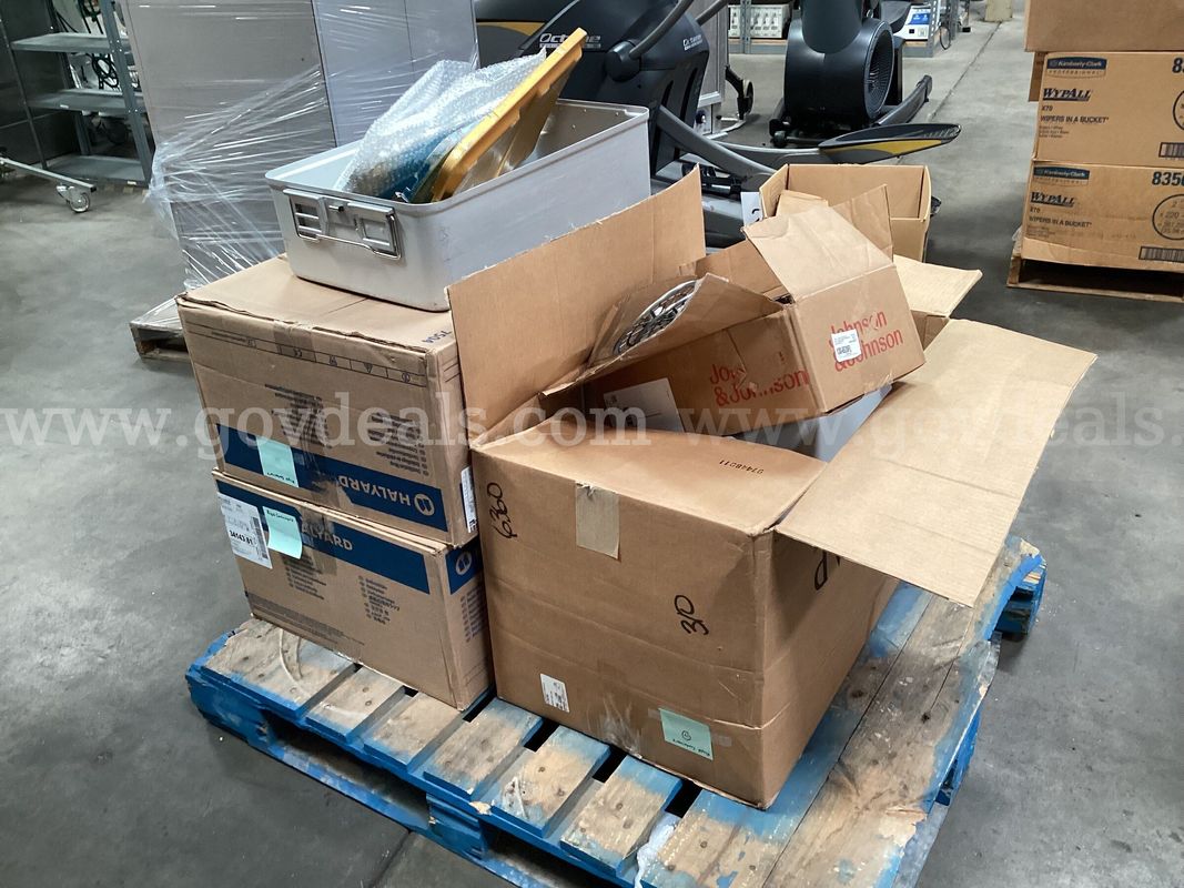 Pallet of Aluminum Autoclave Trays and Lids