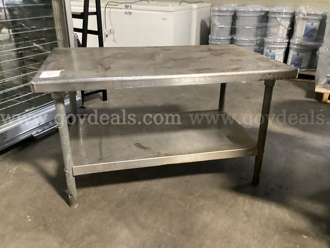 Stainless Steel Table.