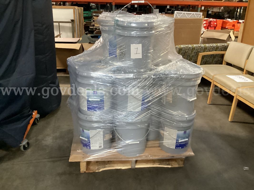 19 - Partial 5 - Gallon Buckets of Paint