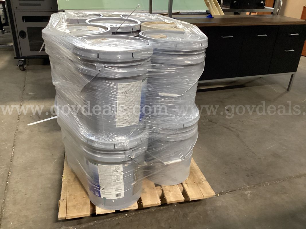 14 - Partial 5 - Gallon Buckets of Paint