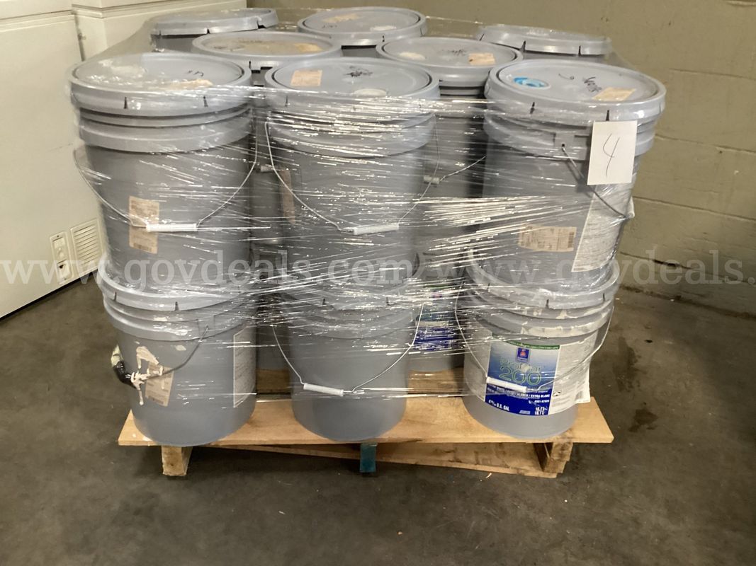 16 - Partial 5 - Gallon Buckets of Paint