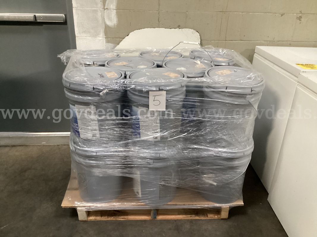 16 - Partial 5 - Gallon Buckets of Paint