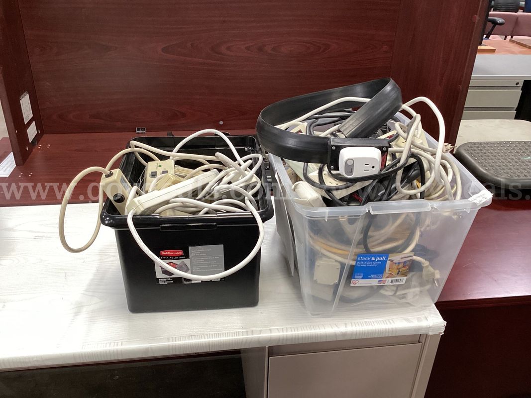 2 - Bins of Surge Protectors
