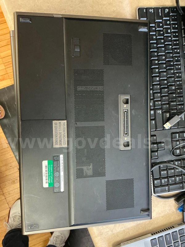 Lot of (2) Dell Precision M660 - Parts Only
