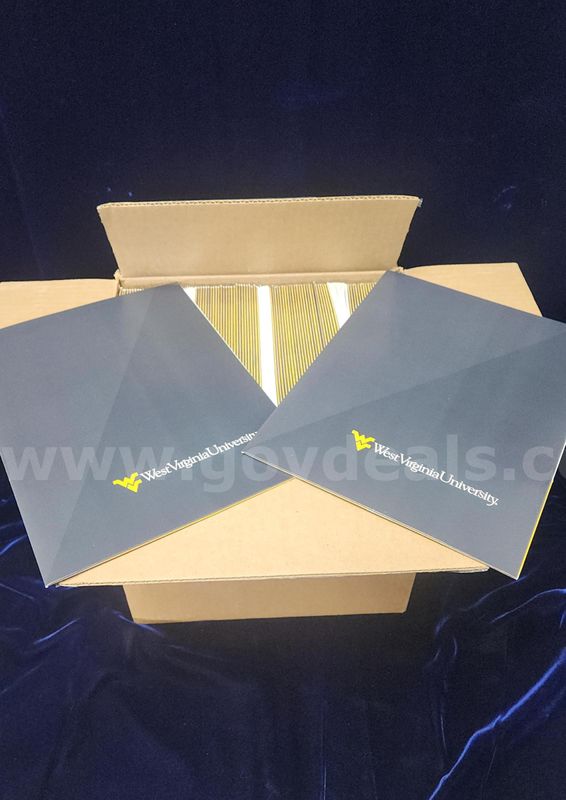 CASE 175 WVU pocket folders NEW IN BOX