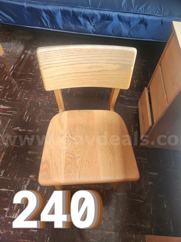 (240) Wooden chairs