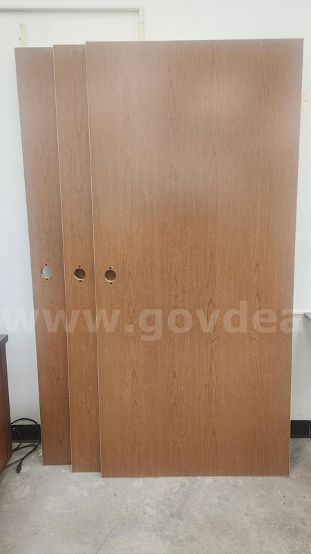 (3) Pressed wood doors 36x78