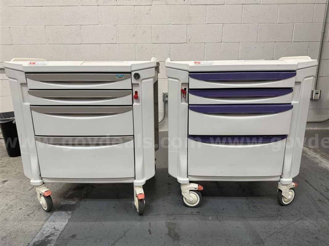 Metro Flexline Emergency Crash Cart X 2