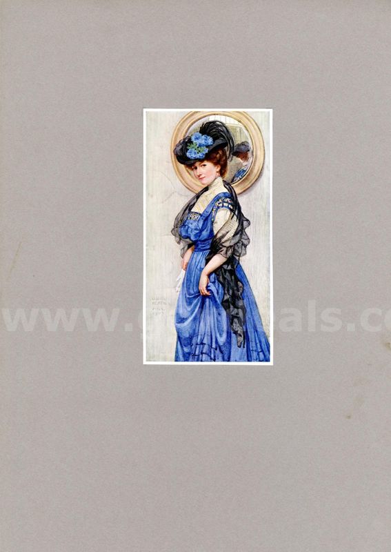 Lot of 5 20th Century American Costume Prints