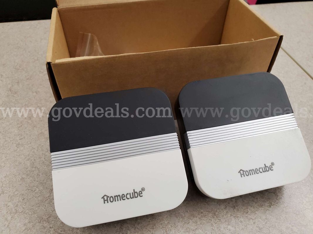 Lot of 2 Homecube Wireless Doorbell Receivers