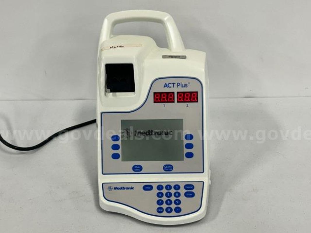 Medtronic ACT Plus Automated Coagulation Timer