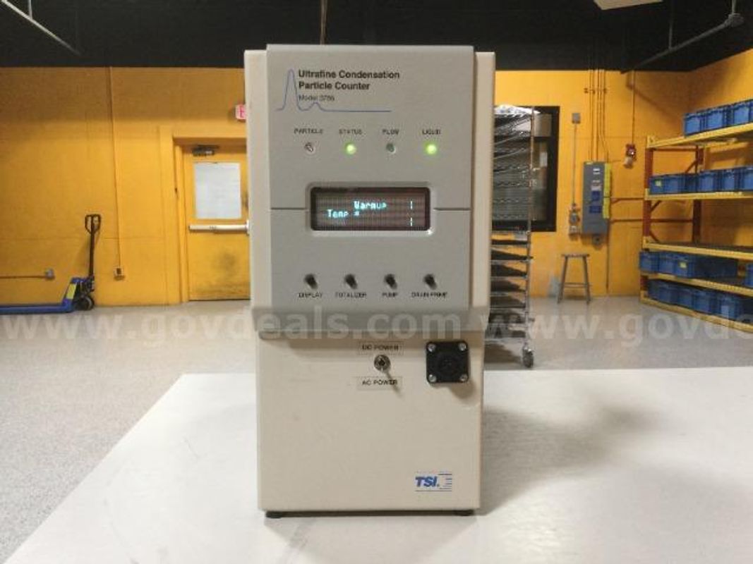 TSI 3786 Ultrafine Water-Based Condensation Particle Counter