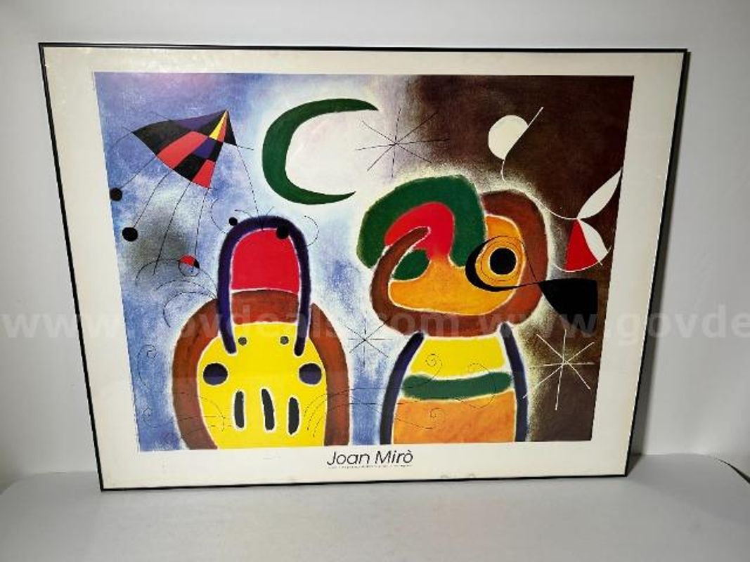 Joan Miro   Framed Poster
