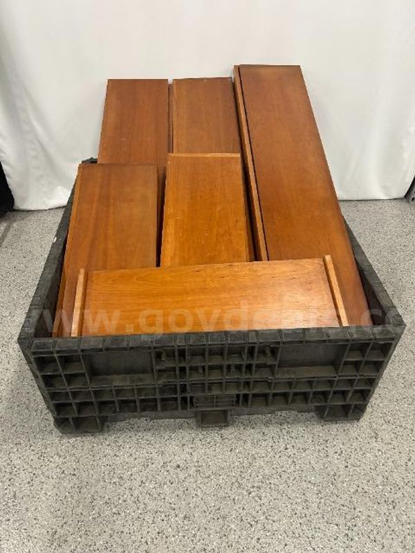 Lot of Wood Shelves