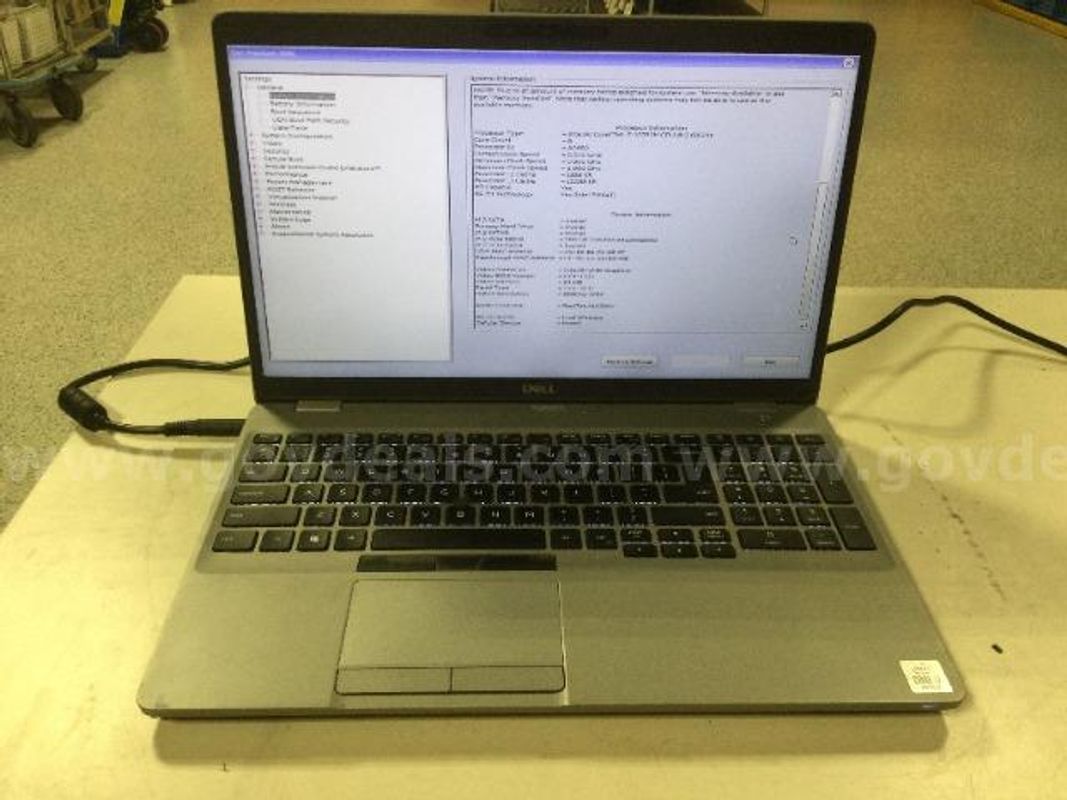 Dell Precision 3551 i7-10750H @ 2.60 MHz 6-Core Laptop
