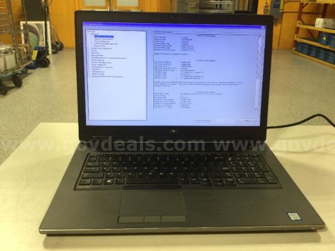 Dell Precision 7740 I7-9750H @ 2.60 GHz Laptop