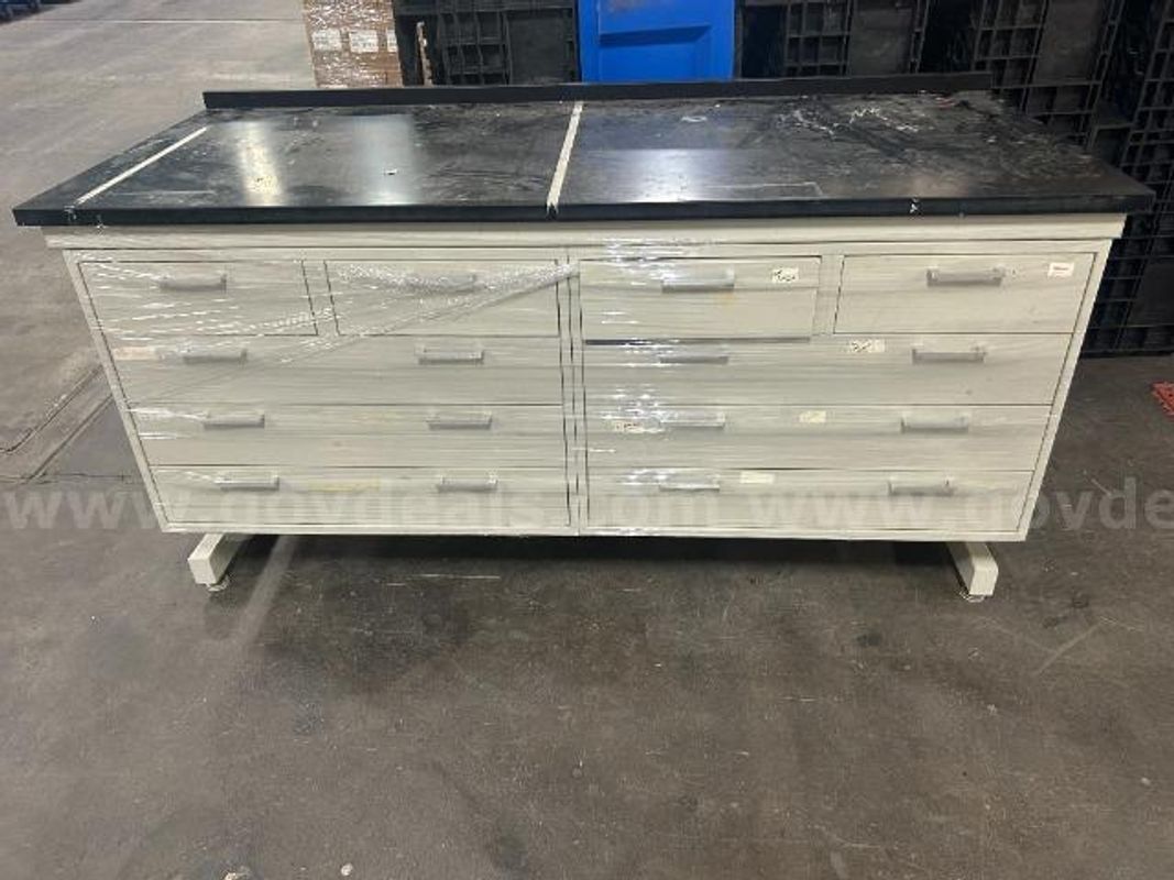 Hamilton 10 Drawer Laboratory Bench