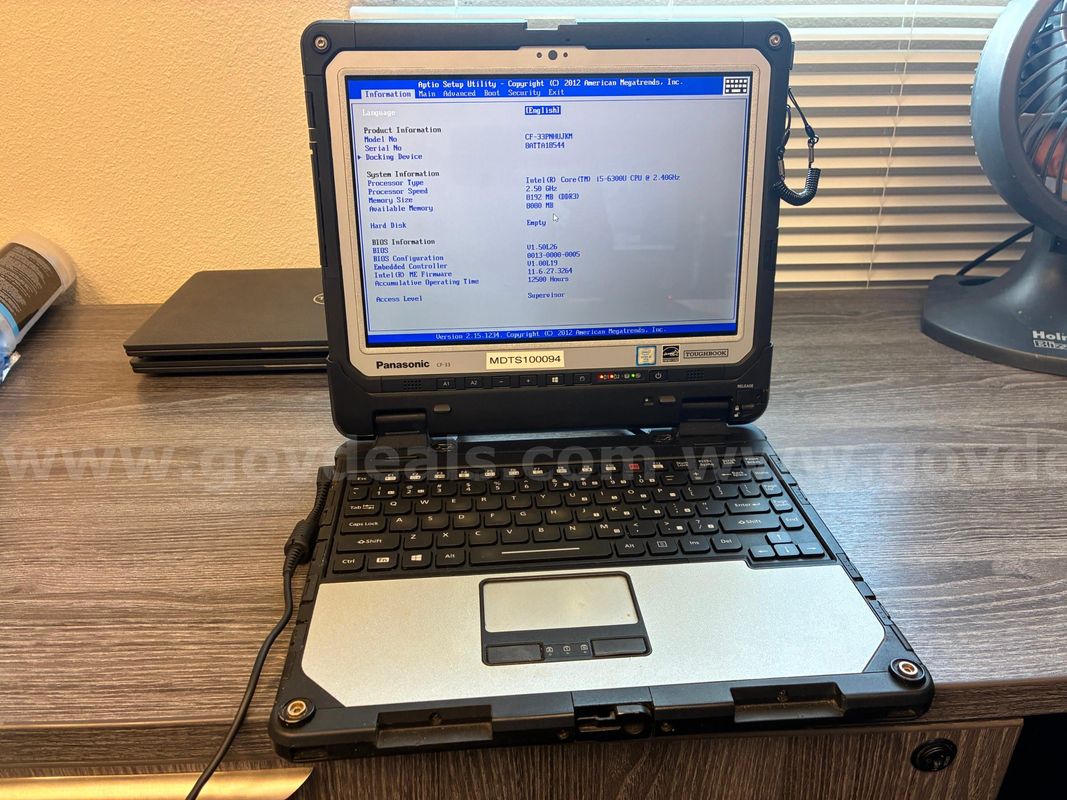 Panasonic Toughbook Cf-Vek33