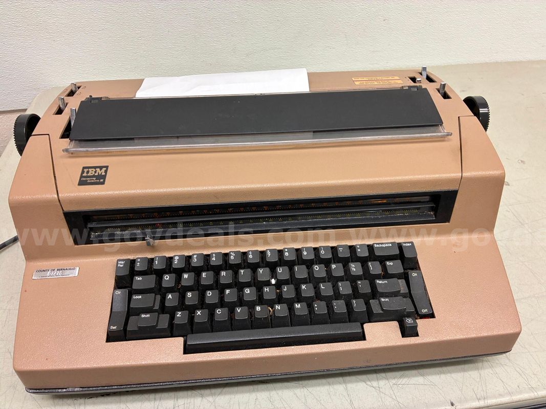 Ibm Typewriter