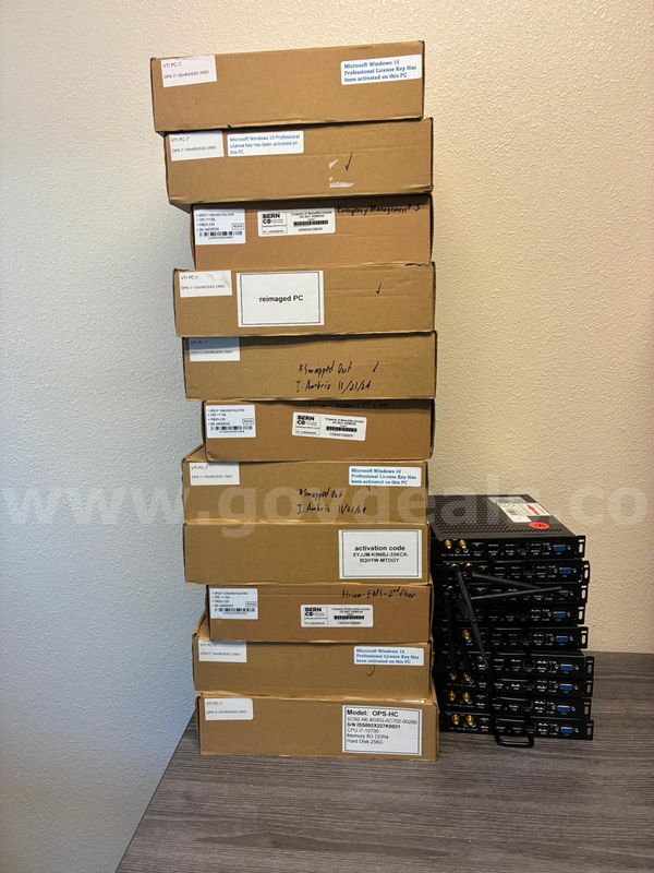 ONESCREEN OPS i5 MODULAR SLIDE IN WINDOWS PC LOT