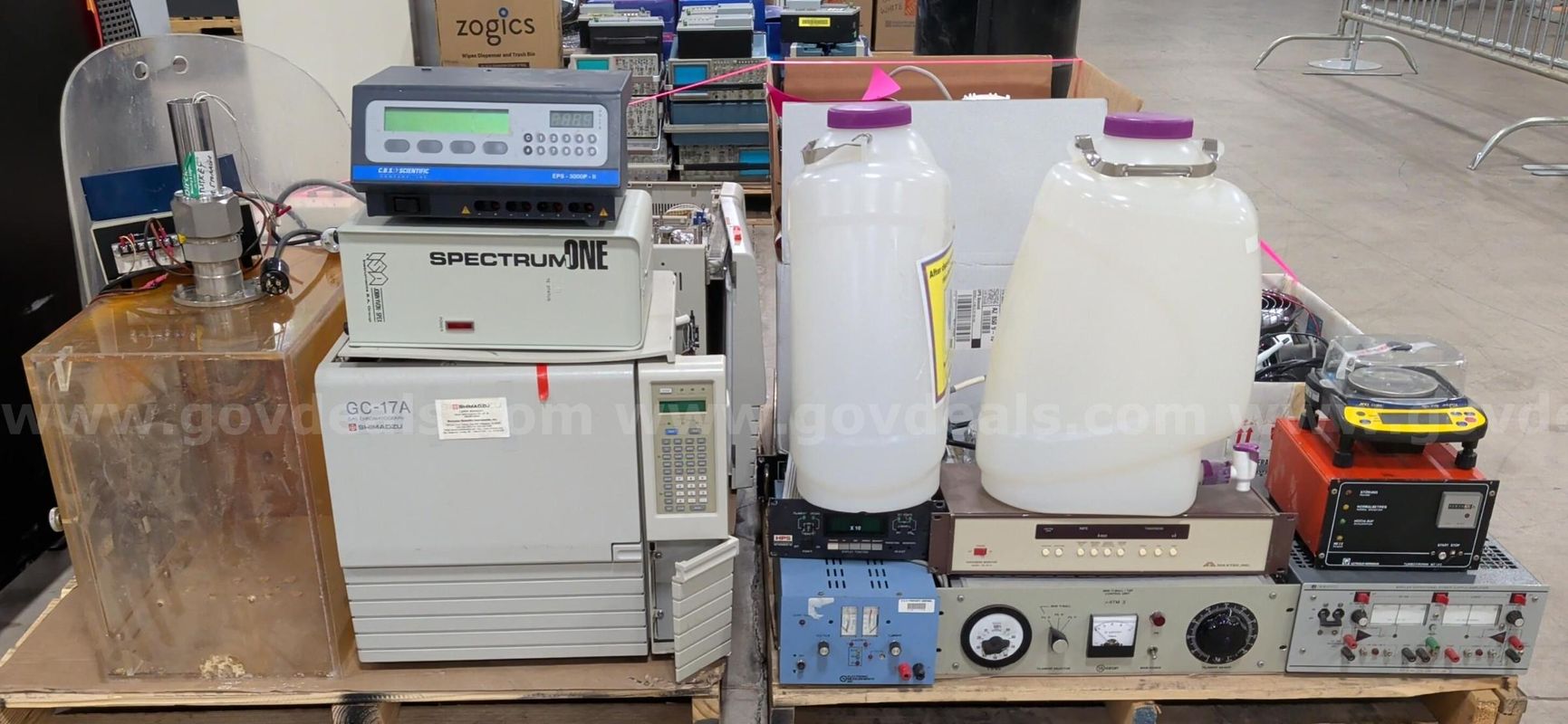 Shimadzu GC & Scientific Equipment Lot