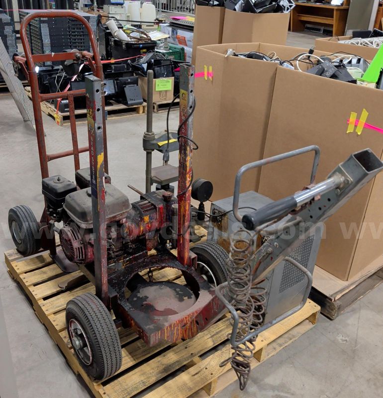 Laboratory Press, Hydraulic Power Unit & Equipment Lot