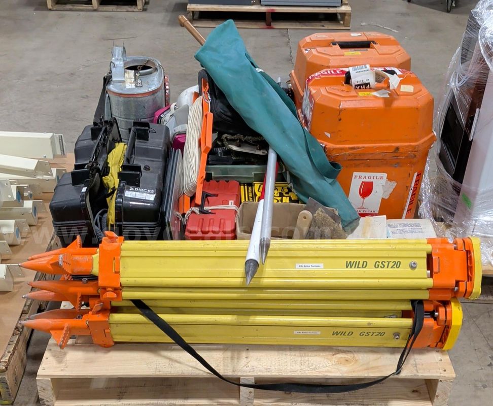 Surveying Equipment & Accessories Lot