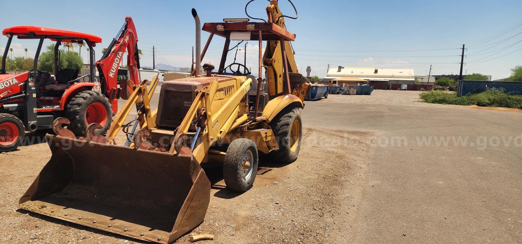 Case 580K Diesel Backhoe (Polytechnic Campus)