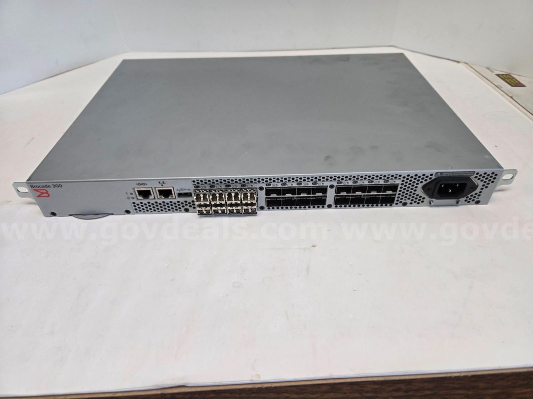 Brocade 300 24-Port 8Gb Fibre Channel SAN Switch (Anchorage, AK)