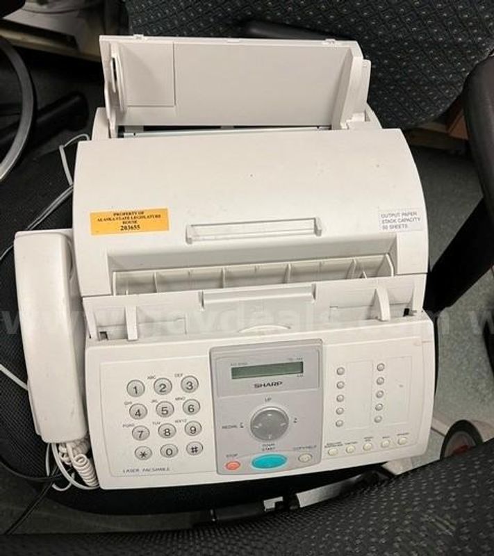 Sharp Fax Machine (*Fairbanks, AK*)