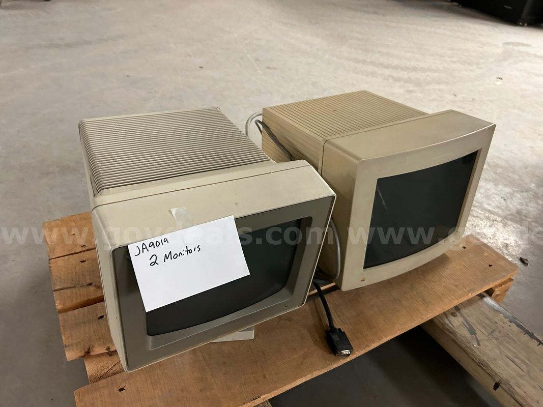 Pallet of 2 Monitors