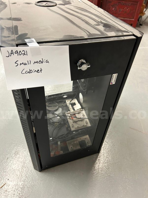 Small media Rack Cabinet NO KEY