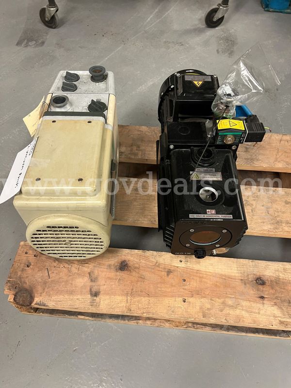 2 Assorted Vacuum Pumps