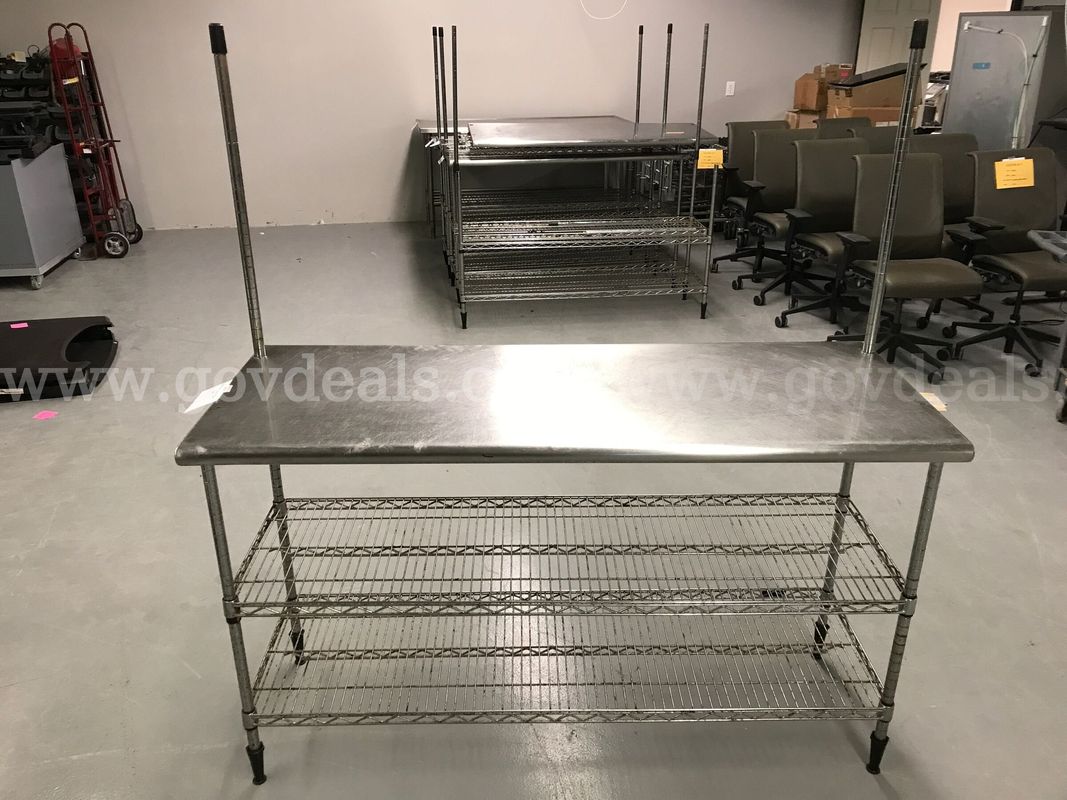 Stainless Steel Prep Table