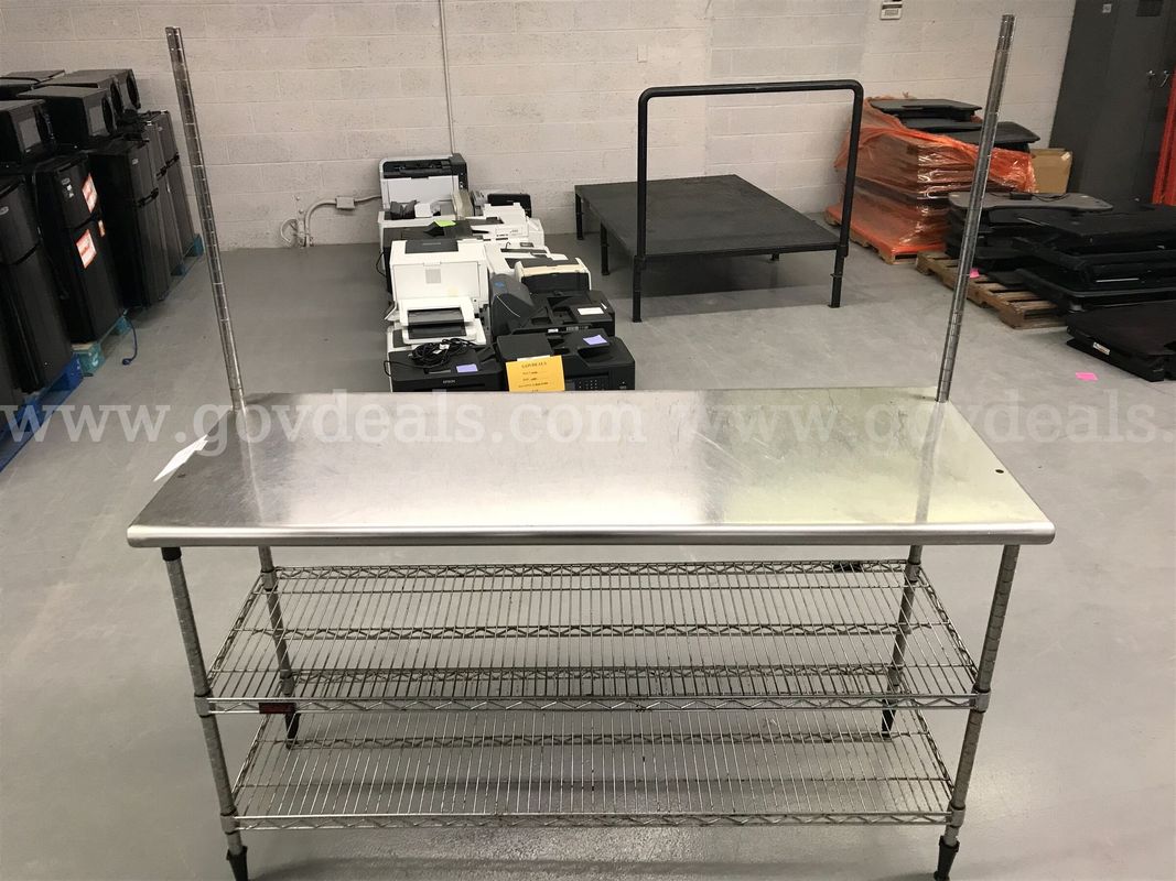 Stainless Steel Prep Table