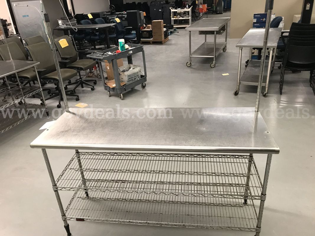 Stainless Steel Prep Table