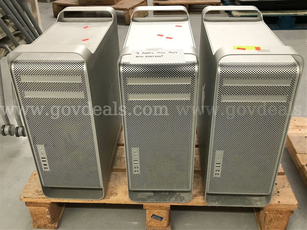 3 Apple Mac Pro's **NO HDD/SSD