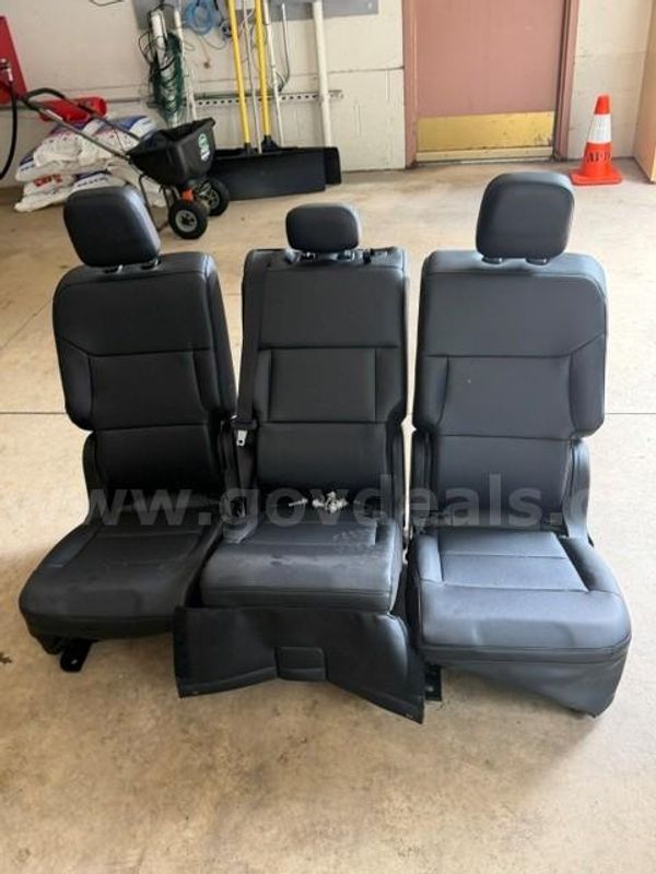 Rear seats from 2025 Ford Explorer Police Vehicle. Never used.