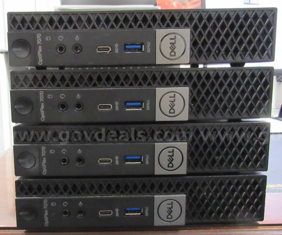 Lot Of 4 Optiplex 7070 U3432 - S6