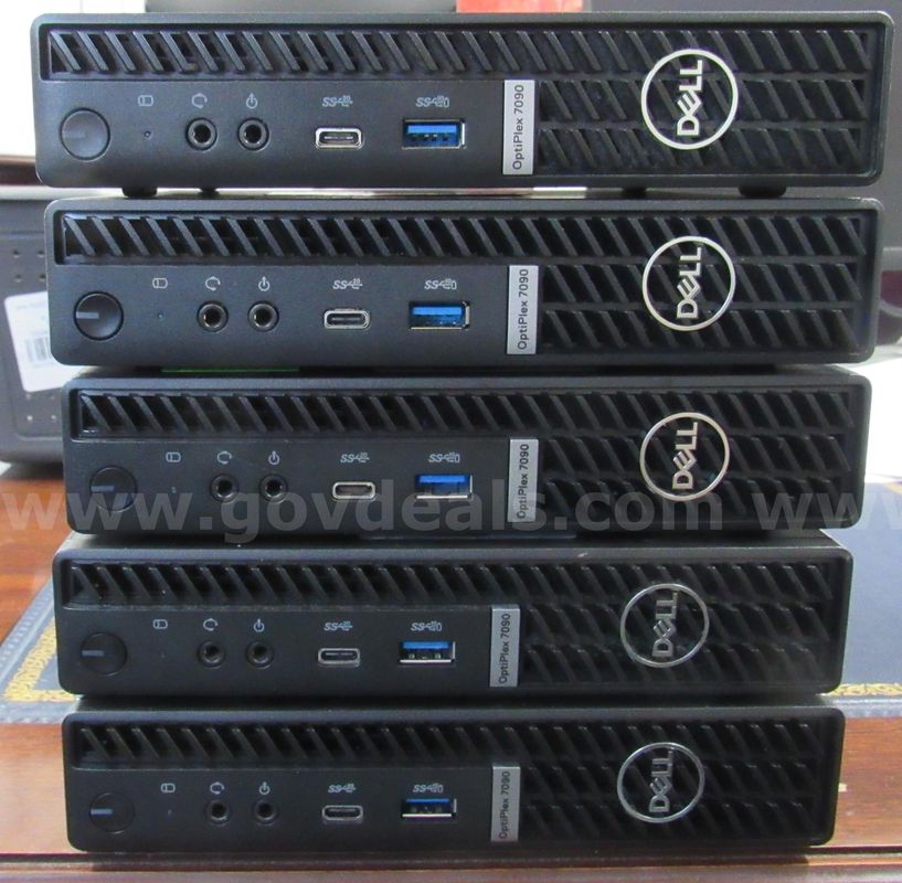 Lot of 5 OptiPlex 7090 U3462 - S4