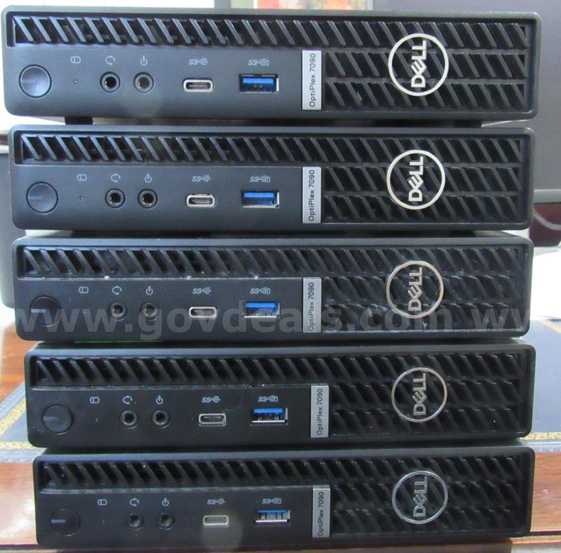 Lot of 5 OptiPlex 7090 U3463 - S5