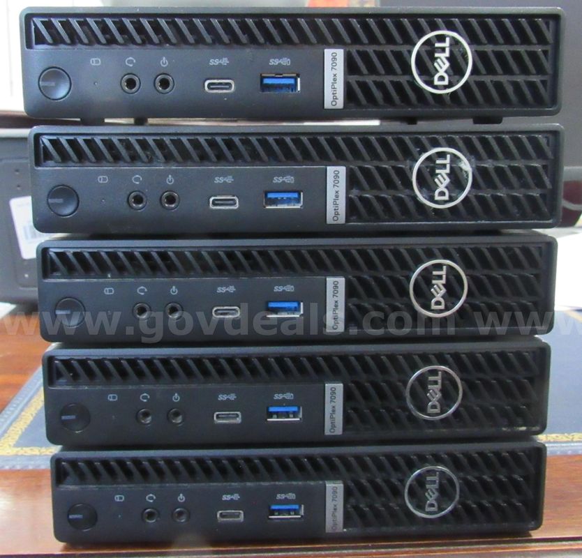 Lot of 5 OptiPlex 7090 U3464 - S17
