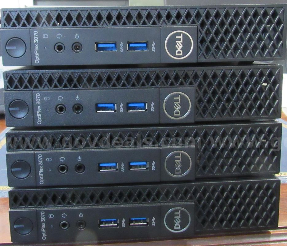 Lot of 4 OptiPlex 3070 U3465 - S18