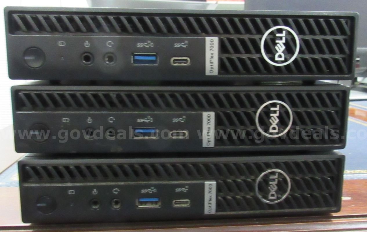 Lot of 3 OptiPlex 7000 U3476 - S25