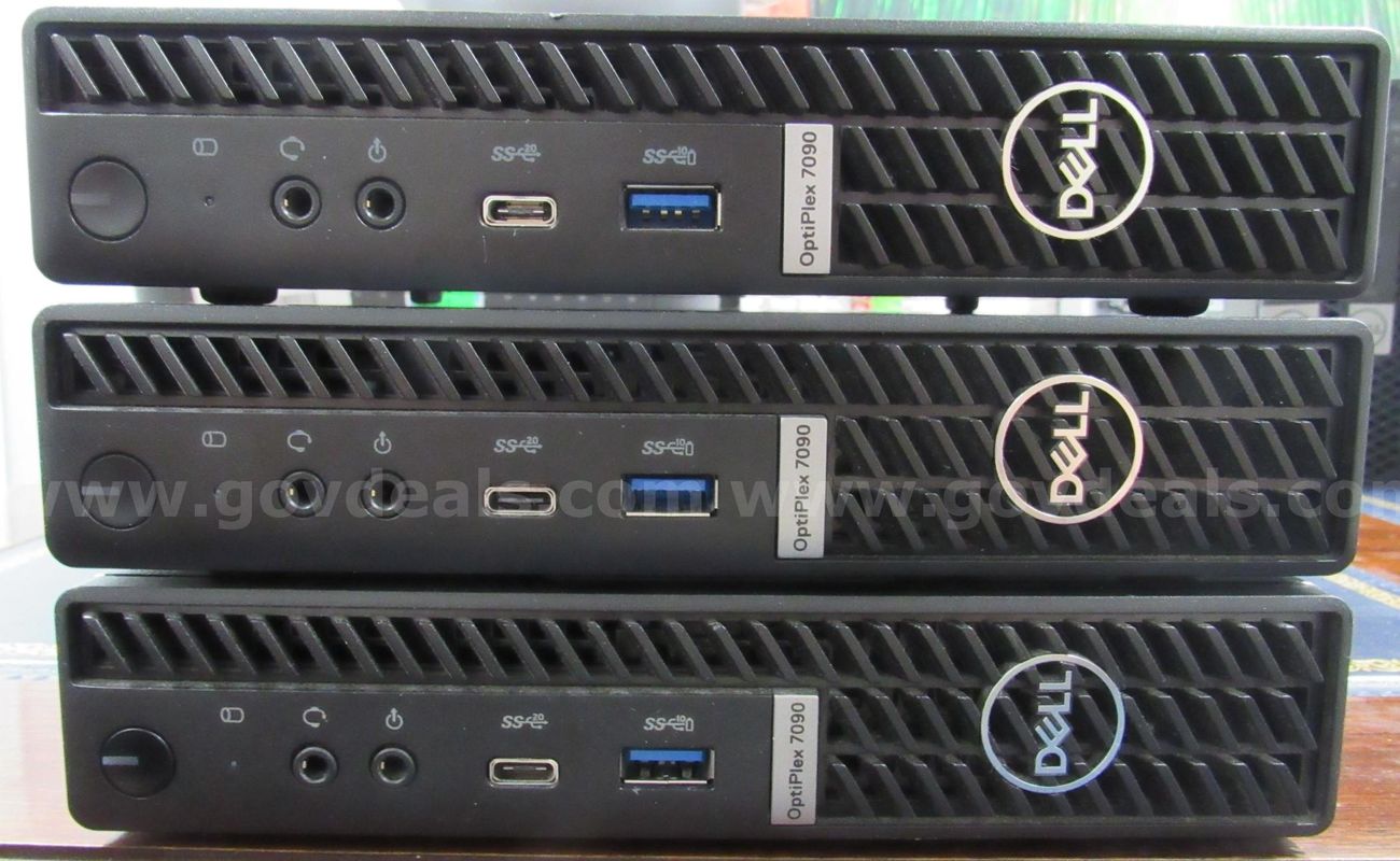 LOT OF 3 OPTIPLEX 7090 i5 16GB U3493 - S11