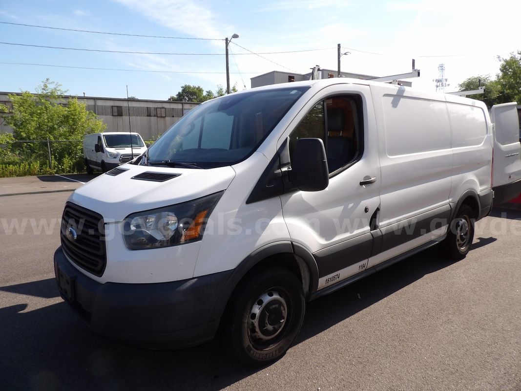 2016 Ford Transit - ladder rack and rear shelving