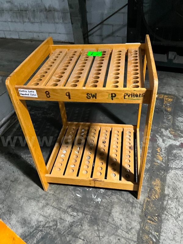 Golf Club Rack