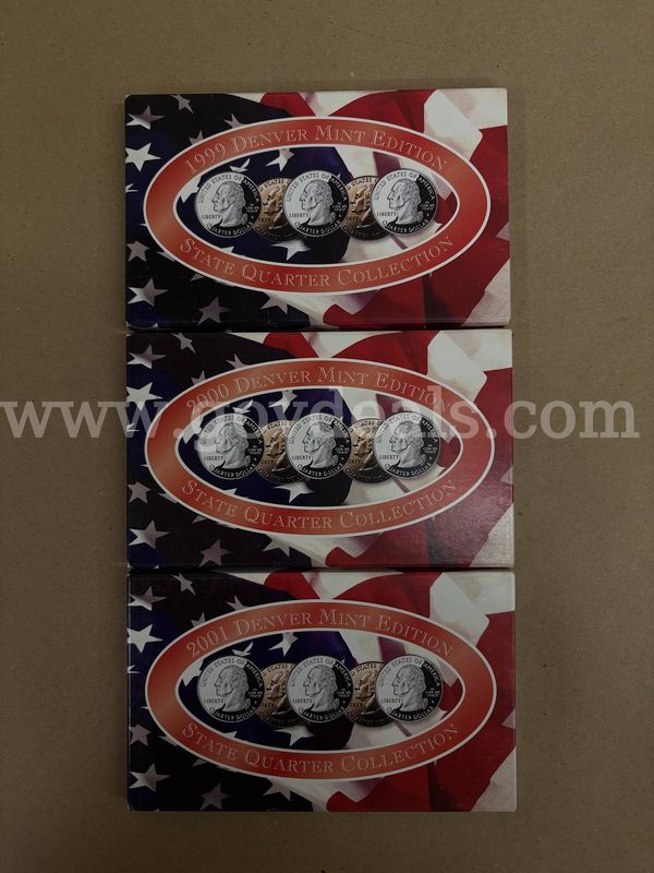 1999-2001 Denver Mint State Quarter Collection