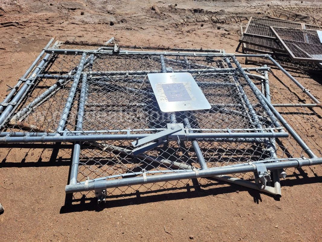 Lot of (4) Chain Link Fence Gates