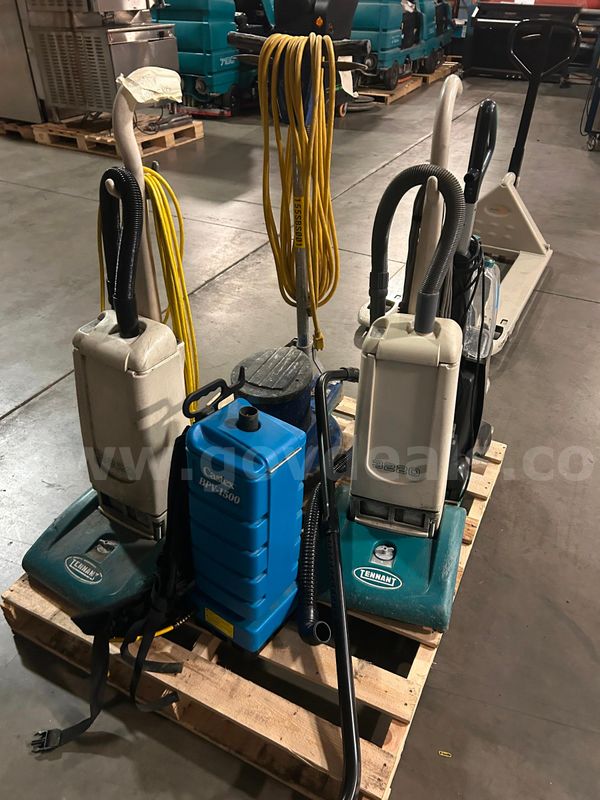 Vacuum Cleaners and Burnisher